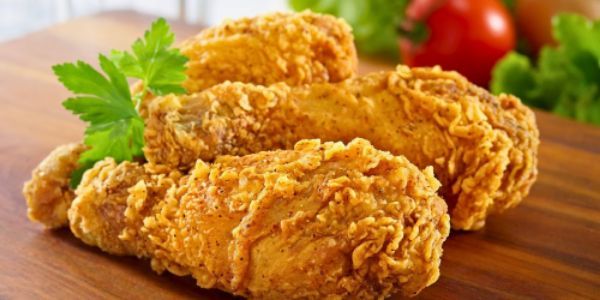 CƠM Tấm Đùi Gà - Gà Rán A Hoàng