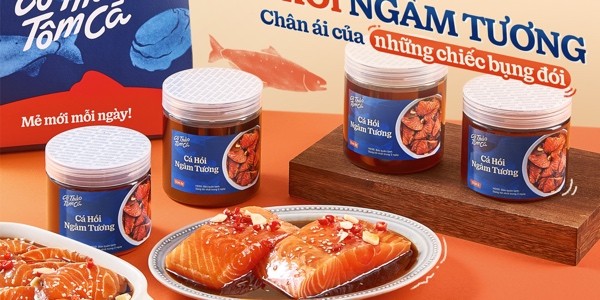 Cô Thảo Tôm Cá - Cá Hồi Ngâm Tương - Hoàng Sa