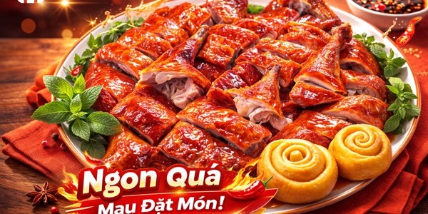 Vịt Quay Da Giòn - Tiềm Ý Phát