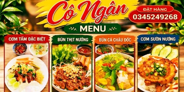 Cô Ngân - Cơm Tấm, Bún Thịt Nướng & Bún Cá Châu Đốc - 14 Tân Mỹ