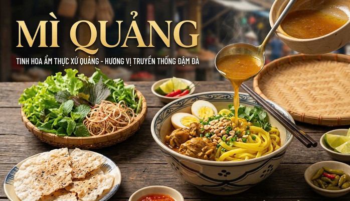 Mì Quảng Sườn Sụn - Mẹ Yến - Bến Vân Đồn