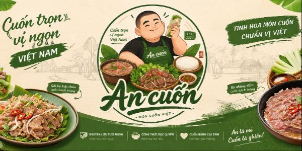 An Cuốn - Bò Nhúng Dấm, Gỏi Bò Bóp Thấu & Nem Nướng Cuốn Bánh Tráng - Trần Văn Đang
