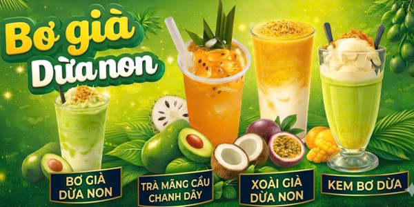 Như Ý - Kem Xôi Lá Nếp, Kem Bơ Dừa & Trà Trái Cây - 86 Văn Cao