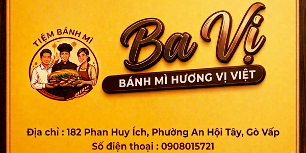 Bánh Mì Ba Vị - Phan Huy Ích