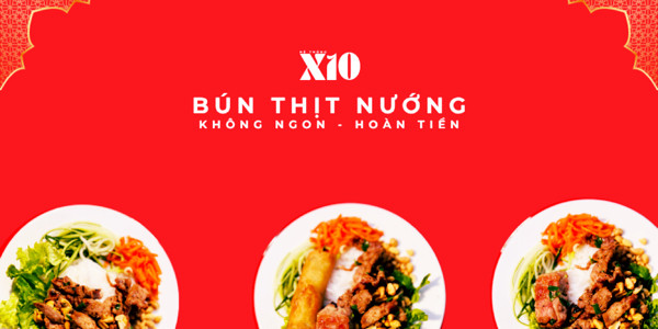 Bún Thịt Nướng X10 - 5/5 Nguyễn Siêu
