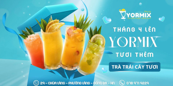 Yormix Coffee - Kem Hoa Quả - 29 Chùa Láng