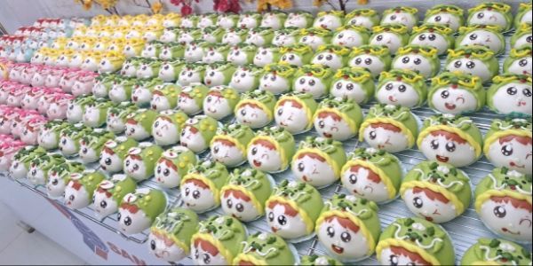 BÁNH BAO TẠO HÌNH MÂM CÚNG NY-NA