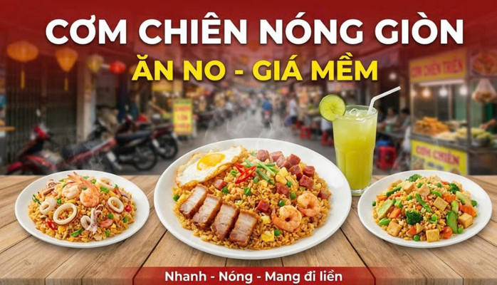 Cơm Chiên, Cơm Gà & Cơm Ba Rọi -  Quý Lộc - Lê Trọng Tấn