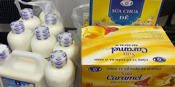 Sữa Chua Nếp Cẩm & Sữa Dê Tươi Ba Vì Xanh - Kim Giang