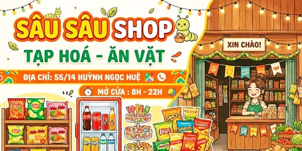 Sâu Sâu Shop - Ăn Vặt - Huỳnh Ngọc Huệ