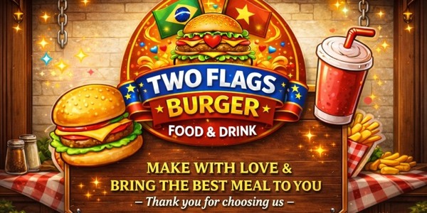 TWO FLAGS BURGER Food & Drink