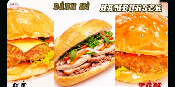 HAMBURGER - BÁNH MÌ PHÚC THỊNH - ĐƯỜNG 26/3