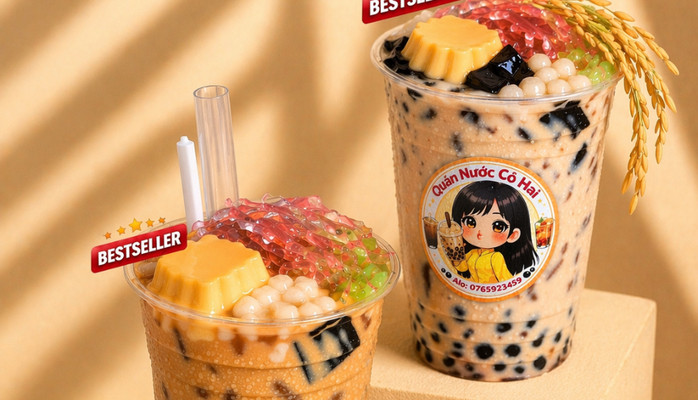 Quán Nước Cô Hai - Trà Sữa Nhà Làm, Trà Trái Cây Tươi & Coffee - 230 Nguyễn Đệ