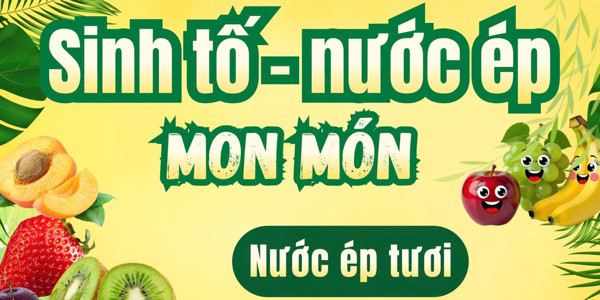 Sinh Tố & Nước Ép - Mon Món