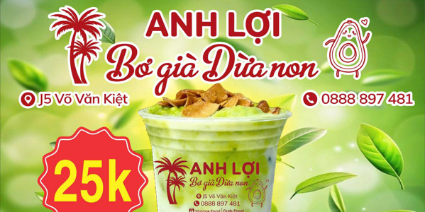 Bơ Già Dừa Non Anh Lợi