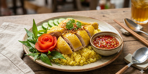 Cơm Gà Phan Thiết Vị Xưa
