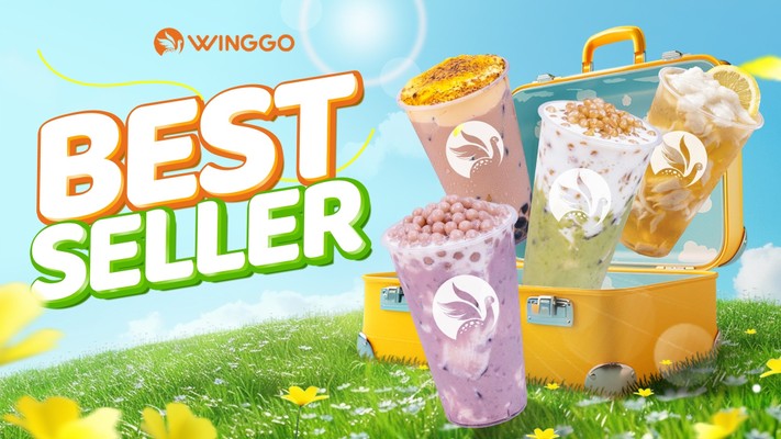 Trà sữa Winggo - Trà Sữa Kem Trứng Nướng, Trà Hoa Quả & Matcha - 144 Quan Nhân