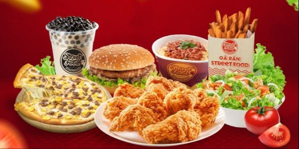 Street Food & Drink - Gà Rán, Pizza, Hamburger, Mỳ ý & Trà Sữa - 109A Thống Nhất