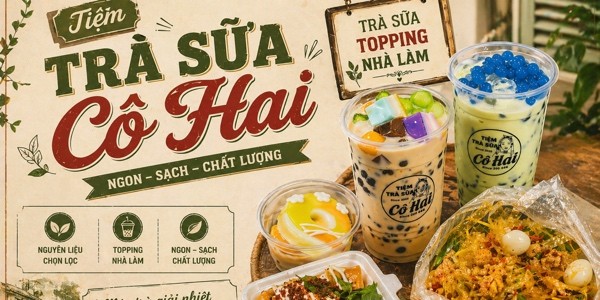 Tiệm Trà Sữa Cô Hai