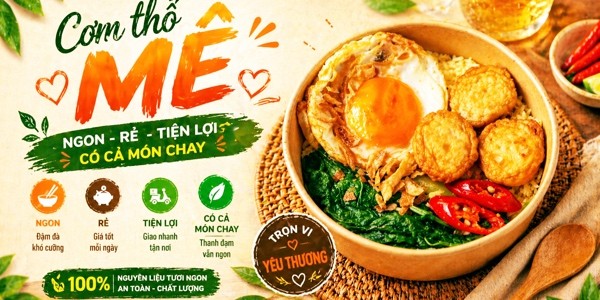 Mê - Cơm Thố Thập Cẩm Bàn Cờ