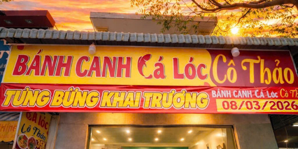 Bánh Canh Cá Lóc Bột Gạo Cô Thảo - Đặng Văn Trơn
