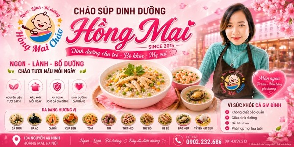 Hồng Mai - Cháo Súp Dinh Dưỡng - Nguyễn An Ninh