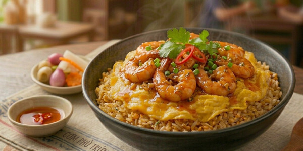 Cơm Chiên Phủ Trứng Đặc Biệt - Cô 9