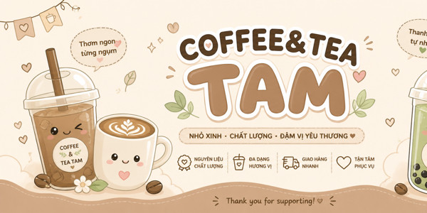 COFFEE & TEA TAM - Trà Sữa & Matcha Latte - Phạm Văn Chiêu