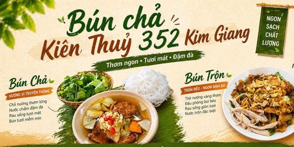Bún Chả Kiên Thuỷ - 352 Kim Giang