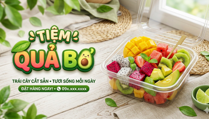 Tiệm Quả Bơ - Fruit - 85/8 Hương Lộ Ngọc Hiệp