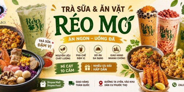 Ăn Vặt Réo Mơ - Mỳ Cay, Mỳ Trộn & Chân Gà Sốt Thái