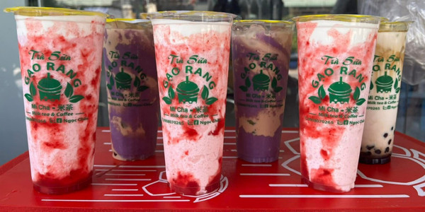 Trà Sữa Gạo Rang Mi Cha