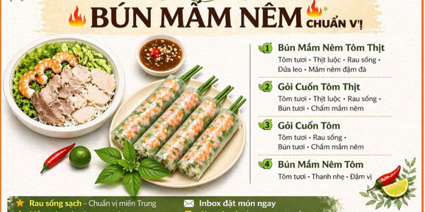 Bún & Gỏi Cuốn Nhà Min - An Dương Vương