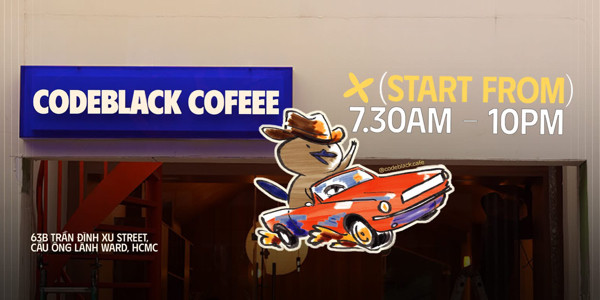 CodeBlack Coffee D1 - Cà Phê - Trần Đình Xu