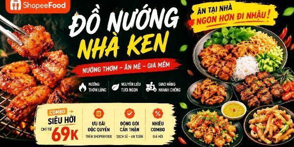 Đồ Nướng Nhà Ken - Gà, Cá & Món Nhậu