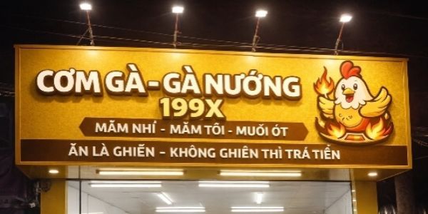 CƠM GÀ - GÀ NƯỚNG 199X
