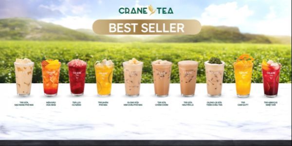 Crane Tea - Cộng Hòa - Trà Sữa Pha Máy & Trà Trái Cây Tươi