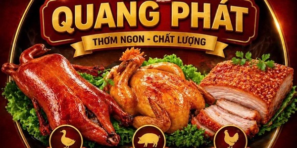 Vịt Quay, Giò Heo, Gà Nướng QUANG PHÁT - 62 Âu Cơ