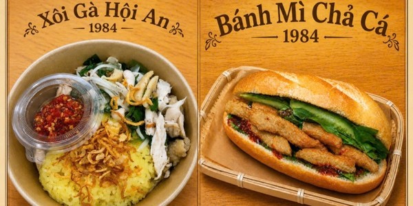 Bánh Mì Chả Cá & Xôi Gà Hội An 1984 - Trần Văn Đang