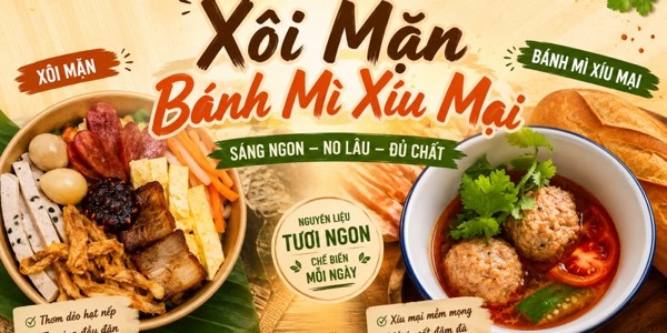 Tiệm Xôi Sáng - Quán Ăn Sáng - Lê Quý Đôn