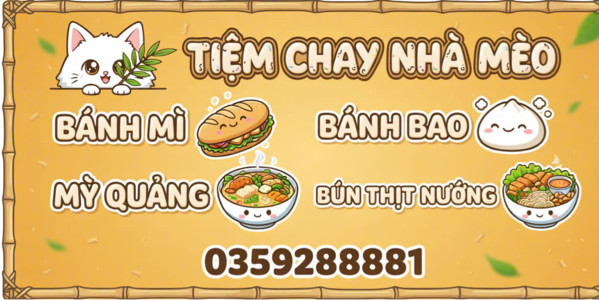 Tiệm Chay Nhà Mèo - 106 Đặng Dung