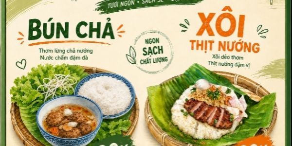 Bún Chả & Xôi Thịt Nướng - Hà Khánh - 17/258 Đà Nẵng 