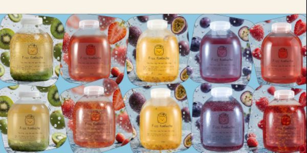 Fizz Kombucha - Trà Trái Cây Lên Men Thủ Công - Kim Ngưu