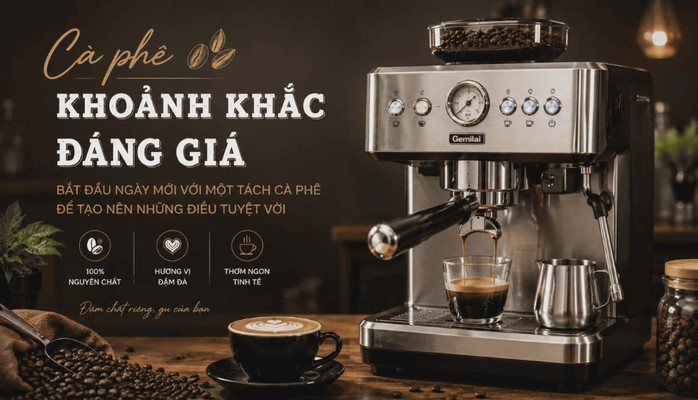 Tiệm Coffee Đá - Coffee Máy And Tea - 63 Mai Thị Dõng
