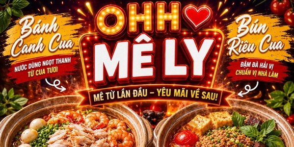 Bánh Canh Cua Và Bún Riêu Cua - OHH Mê Ly