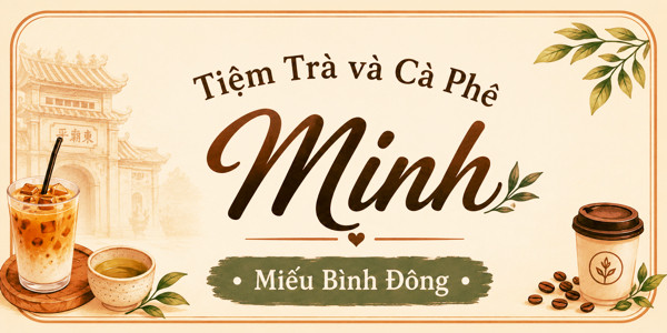 Cà Phê Pha Máy Minh - Cafe & Trà - 44C Miếu Bình Đông