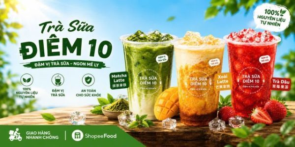 Trà Sữa ĐIỂM 10 - Bình Thới