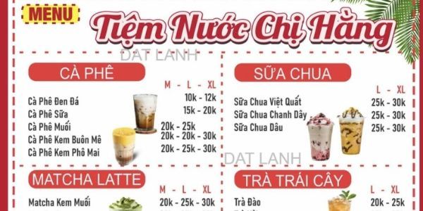 Tiệm Nước Chị Hằng