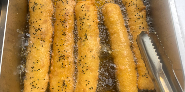 Ăn Vặt Bé Heo - Bánh Khoai Mỡ & Chuối Chiên