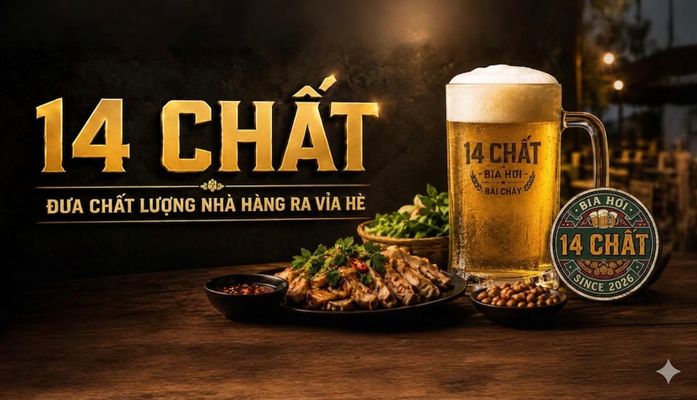 14 CHẤT - Bia - Bờ Hồ Hùng Thắng